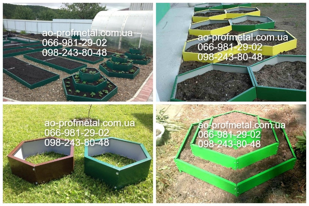 Грядки для дачи оцинкованные, разборные, с высотой бортиков 190 мм, 380 мм и 570 мм. Київ - зображення 6