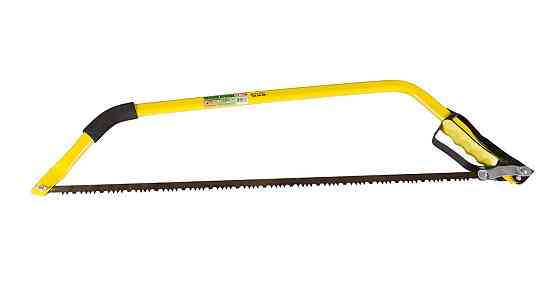 Ножовка лучковая MASTERTOOL 760 мм 4TPI с эргономичной ручкой 14-6914 Харків