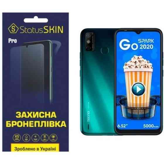 Поліуретанова плівка StatusSKIN Pro для Tecno Spark Go 2020 Глянцева (Код товару:24832) Харків