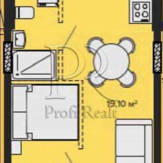продажа 1-к квартира Киево-Святошинский, Софиевская Борщаговка, 34000 $ 