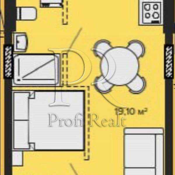 продажа 1-к квартира Киево-Святошинский, Софиевская Борщаговка, 34000 $  - изображение 1