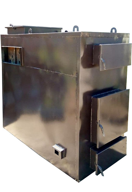 Котел твердопаливний на соломі (брикет, тюк) та дровах від Виробника Кременчук - зображення 1