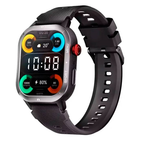 Смарт-годинник Haylou Iron Neo (LS28) Black (Код товару:41269) Харків - зображення 1