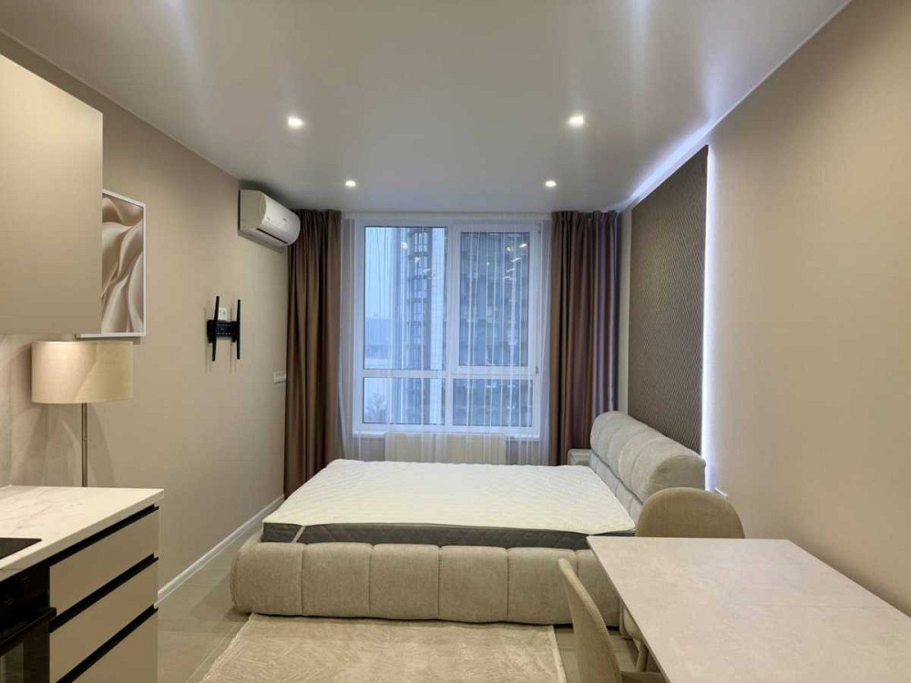 долгосрочная аренда 1-к квартира Киев, Дарницкий, 21000 грн./мес. Киев - изображение 4