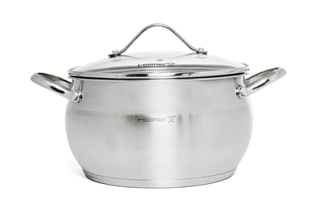 Каструля з кришкою Holmer Fantastic CR-15539-SS 3.9 л Киев - изображение 1