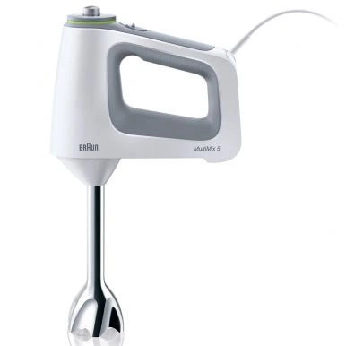 Миксер ручной Braun HM 5107 WHITE 750 Вт белый Київ - зображення 2