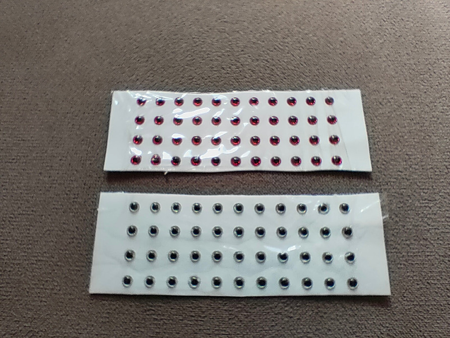 Глаза серебритые для воблеров 44 штук Киев - изображение 4