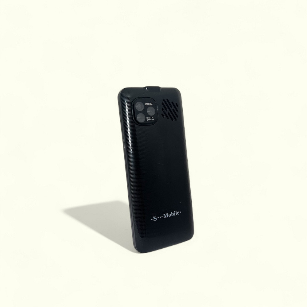 Кнопочный мобильный телефон на 4 сим карты AIEK s-mobile S73 Black Київ - зображення 5