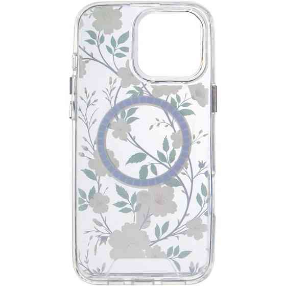 TPU+PC чехол Clear Garden with MagSafe для Apple iPhone 16 Pro (6.3") Херсон