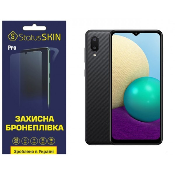 Поліуретанова плівка StatusSKIN Pro для Samsung A02 A022 Матова (Код товару:33562) Харків - зображення 3