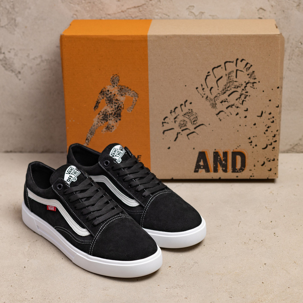 Мужские кожаные кеды  VS Black Киев - изображение 5