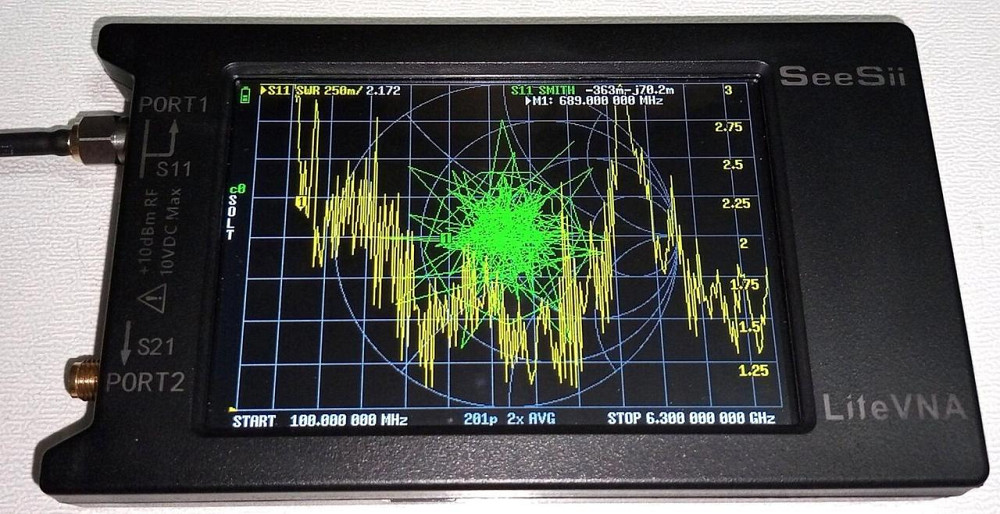 Антенна 600-4200, 4900-6200 МГц 9 дБ, до 30 Вт, SMA разъем, кабель RG 174 1.5 м. Смотрите графики КС Днепр - изображение 10