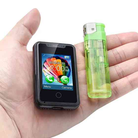 Мини мобильный телефон AIEK BM 8XR 2SIM Mini Черный Киев