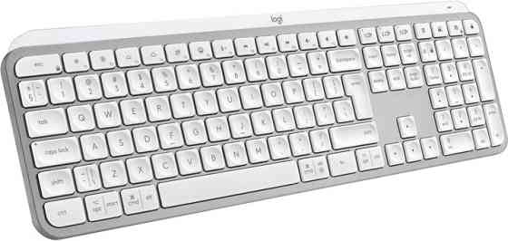 Клавиатура компьютерная безпроводная Logitech MX Keys S Pale Grey UA L920-011588 серая Киев