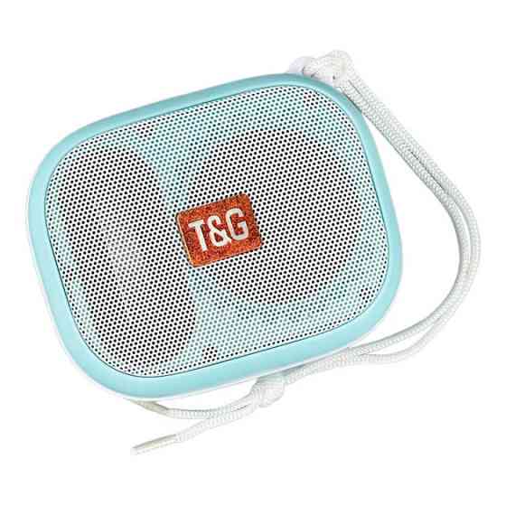 Колонка портативная Bluetooth T&G TG394 blue голубая Київ