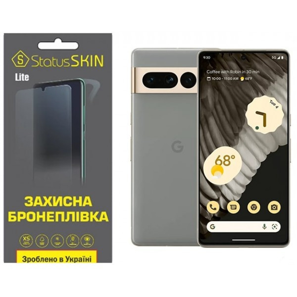 Поліуретанова плівка StatusSKIN Lite на екран Google Pixel 7 Pro Глянцева Харьков - изображение 1