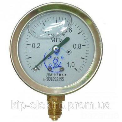 Манометр виброустойчивый (глицериновый) ДМ 05063-05Г (ДМ 05063, ДМ 05063Г, ДМ-05063Г) - радиальный ш Київ - зображення 1