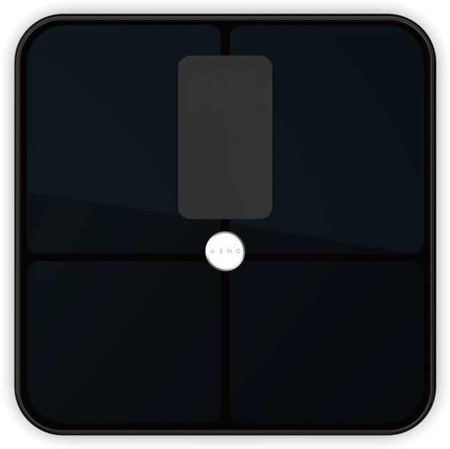 Смарт-весы напольные AENO ABS0002S 180 кг черные Киев - изображение 1
