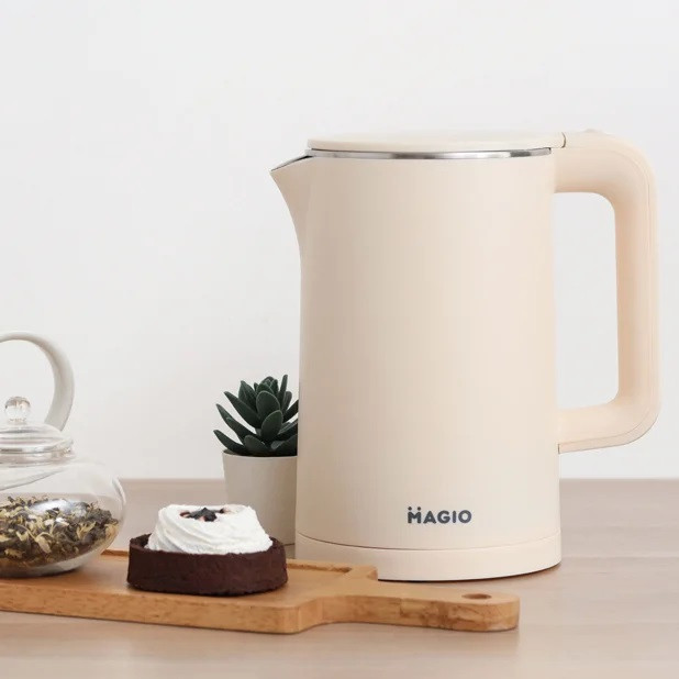 Электрочайник Мagio MG-502 1.5 л бежевый Київ - зображення 3