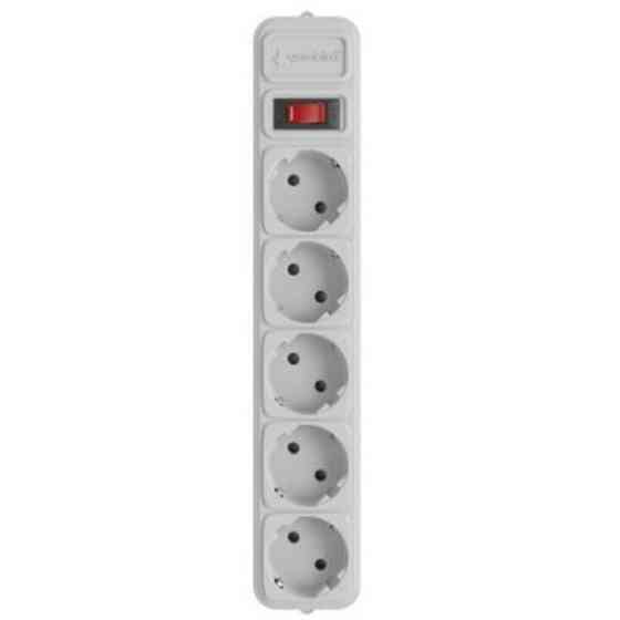 DM Фільтр живлення Power Cube 5 розеток 4.5m Grey (SPG5-G-15G) Харків