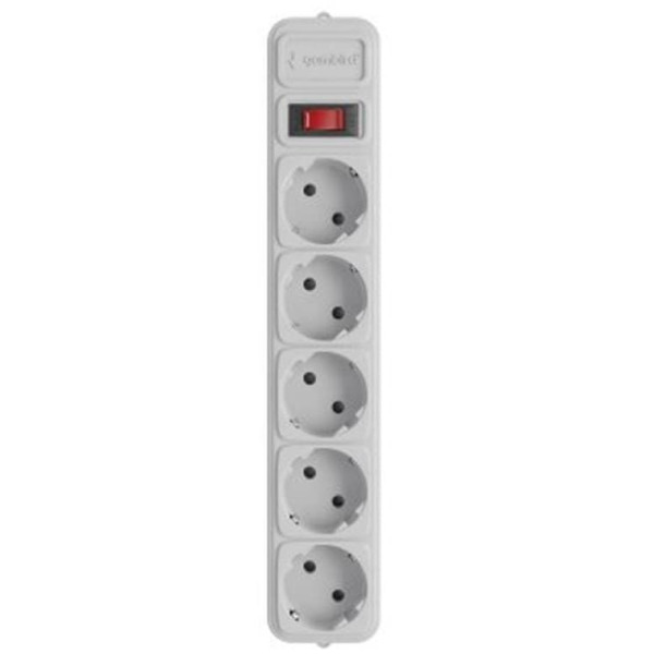 DM Фільтр живлення Power Cube 5 розеток 4.5m Grey (SPG5-G-15G) Харків - зображення 2