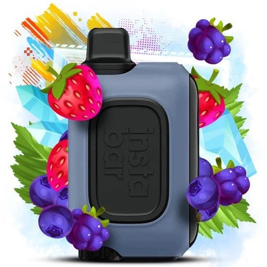 • Синя малина з льодом • Сигарета InstaBar WT 20000 тяг Київ - зображення 1