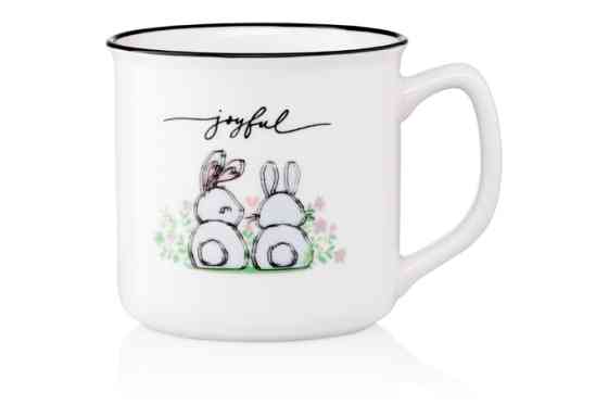 Кружка Ardesto Joyful AR-3461 320 мл біла Київ