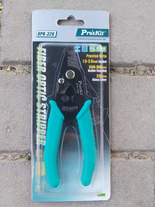 Стриппер Інструмент для зачистки оптичного волокна з 3 отворами Чернівці - зображення 9