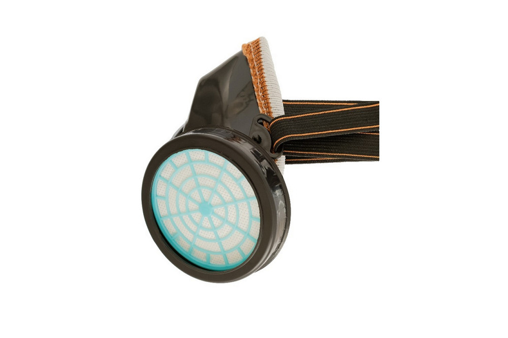 Респиратор-полумаска противопылевой MASTERTOOL FFP1 R EN 149 2 сменных противоаэрозольных фильтра P1 Харків - зображення 4