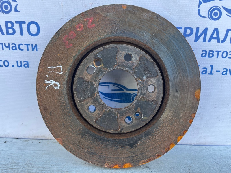 Диск тормозной передний Hyundai Sonata YF 2.4 БЕНЗИН G4KJ 2010 (б/у) Київ - зображення 1