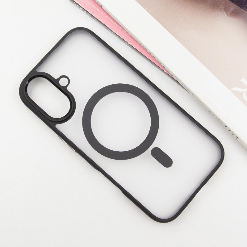 TPU+PC чехол Blueo Skin Friendly Frosted with MagSafe для Apple iPhone 16 (6.1") Херсон - изображение 2
