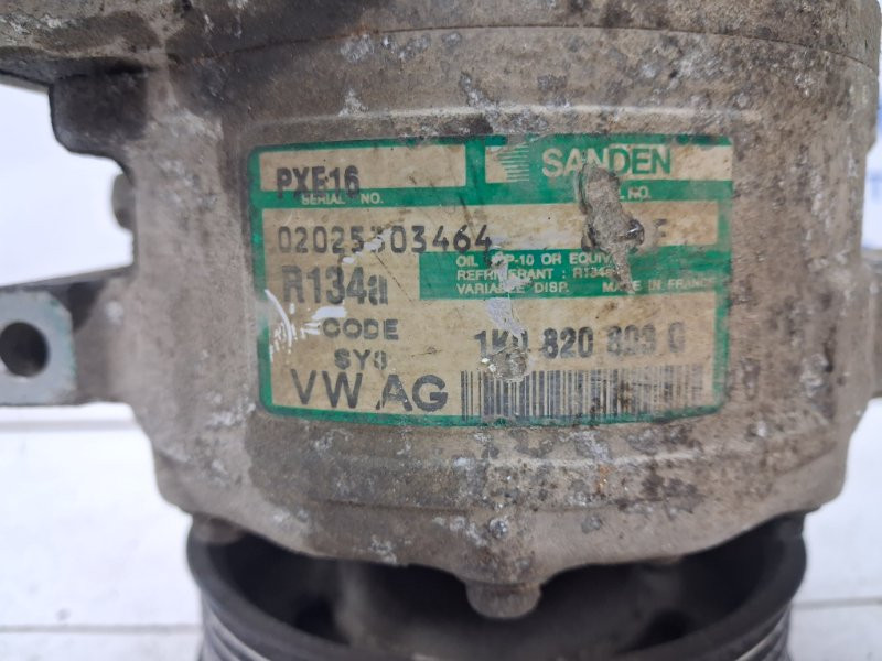 Компрессор кондиционера Volkswagen Caddy 2K 1.9 DIESEL BJB 2003 (б/у) Киев - изображение 5