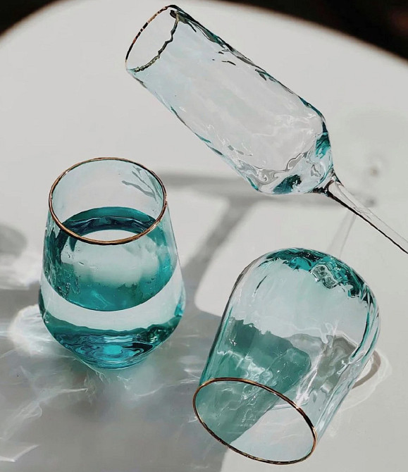 Келих для шампанського OLens Блакитна хвиля ML-01 275 мл Київ - зображення 1