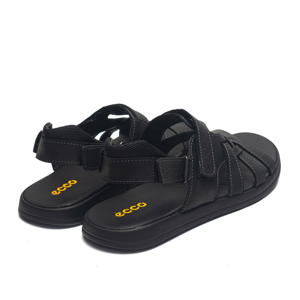 Мужские кожаные сандалии  Black Київ - зображення 4