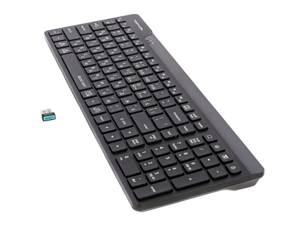 Клавиатура беспроводная A4Tech Fstyler FBK23 AS (Black) черная Київ - зображення 5