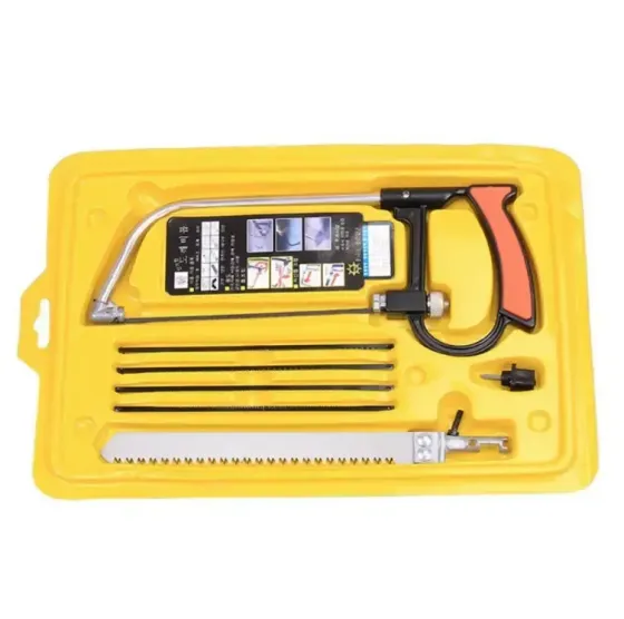 Ножівка по дереву в наборі з пилками TV One, Пилка для дерева та металу ручна Одеса