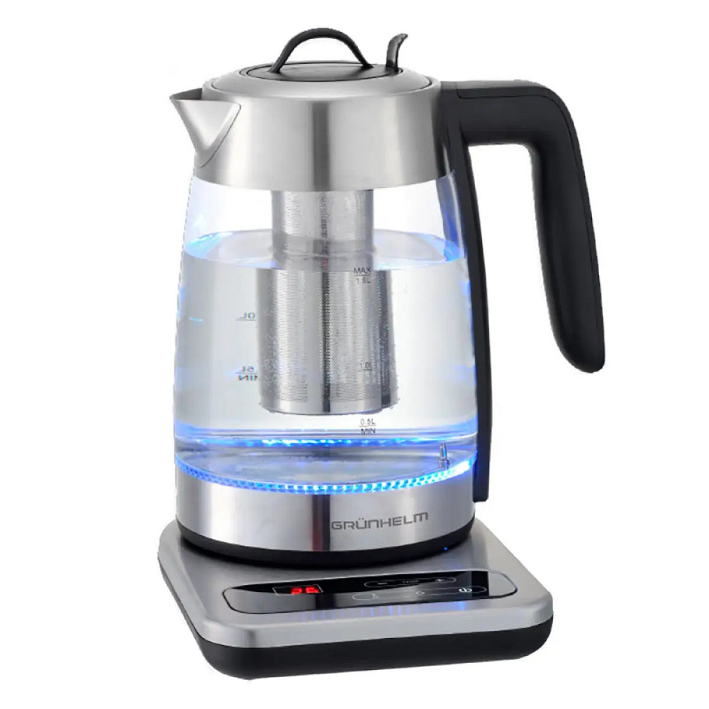 Электрочайник Grunhelm EKG-25050 1.7 л серебристый Київ - зображення 1