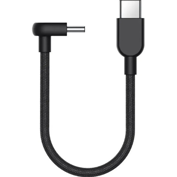 Кабель Xiaomi Braided Type-C to Type-C 3A 0.1m Black (BHR08W0GL) Харків - зображення 1