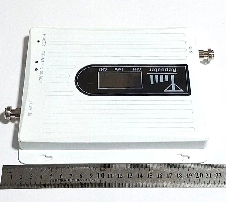 Усилитель голосовой связи и мобильного интернета двухдиапазонный WNG-2065-WL 2100МГц/2600 МГц, 400-5 Днепр - изображение 5