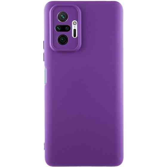 Чехол TPU GETMAN Liquid Silk Full Camera для Xiaomi Redmi Note 10 Pro / 10 Pro Max Херсон