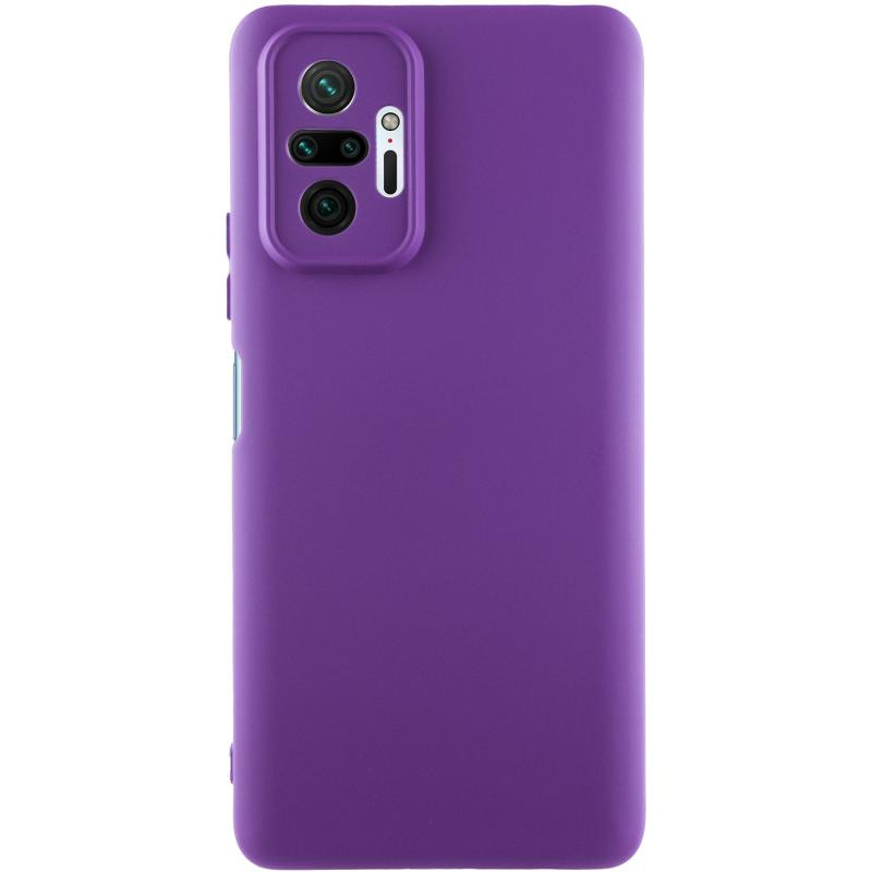 Чехол TPU GETMAN Liquid Silk Full Camera для Xiaomi Redmi Note 10 Pro / 10 Pro Max Херсон - зображення 1