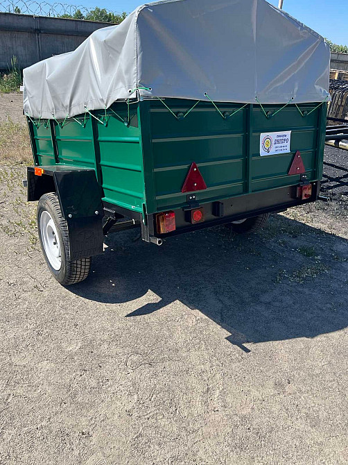 Новий одновісний причіп від заводу Дніпро-170х130х40 та ішні моделі ! Чернівці - зображення 3