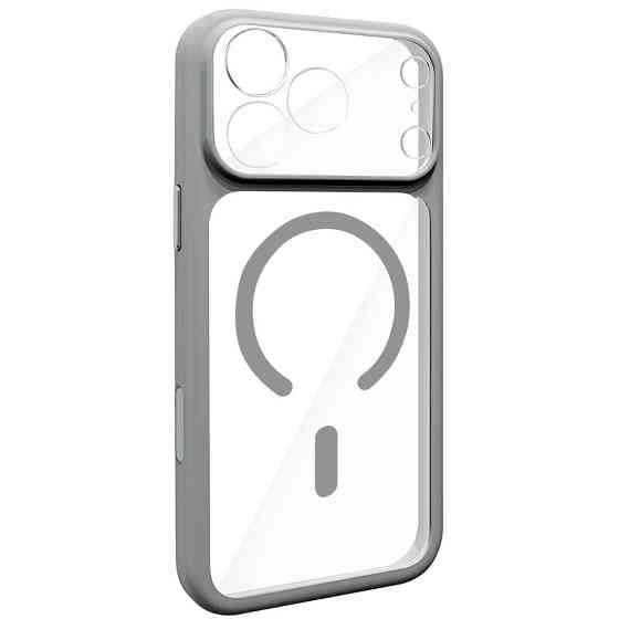 Чехол TPU+PC GETMAN Moon Clear with MagSafe для Apple iPhone 17 Pro (6.3") Херсон