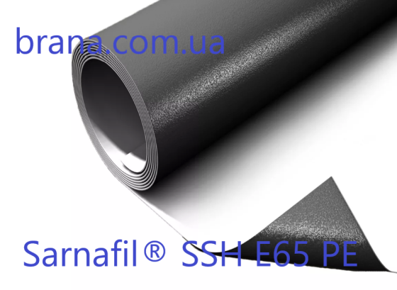 Самоклеюча бітумна мембрана Sarnafil® SSH E65 PE Вишневе