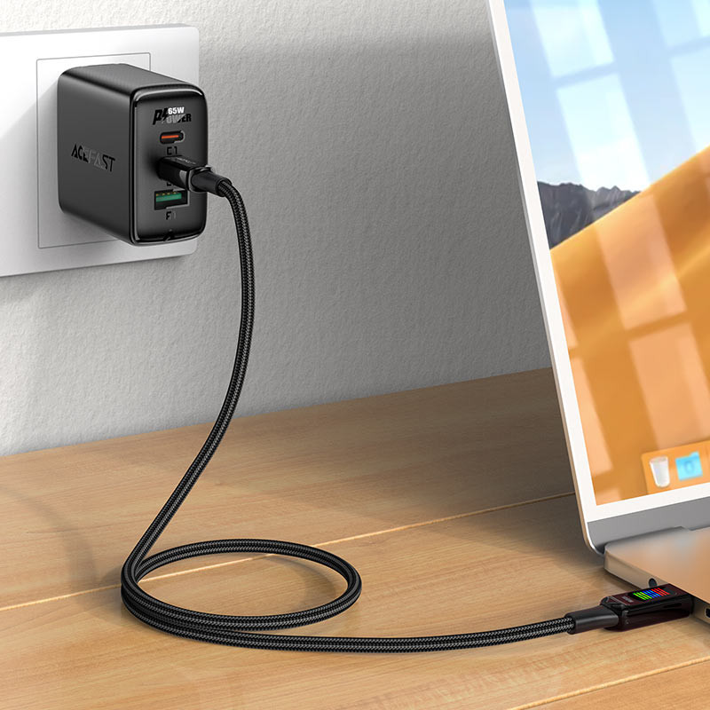 Дата кабель Acefast C7-03 USB-C to USB-C zinc alloy (1.2m) Херсон - изображение 8