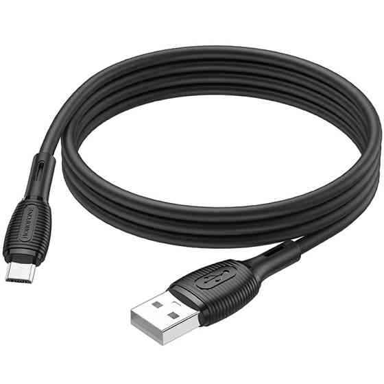 Дата кабель Borofone BX86 Advantage USB to MicroUSB 2.4A (1m) Херсон
