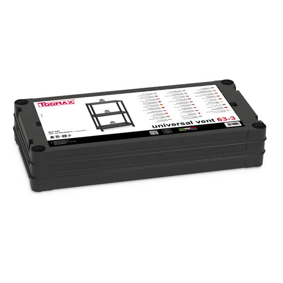 Стеллаж универсальный на 3 полки Universal Vent 63-3 Київ - зображення 6