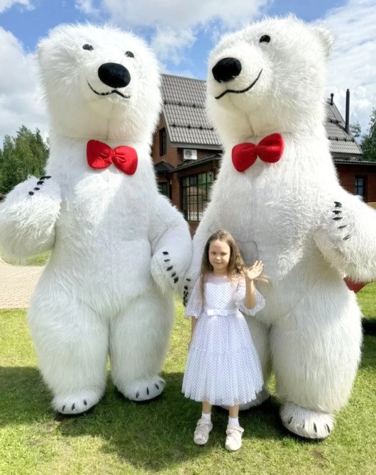 Белый медведь Ивано Франковск ростовая кукла аниматор Ивано-Франковск - изображение 5
