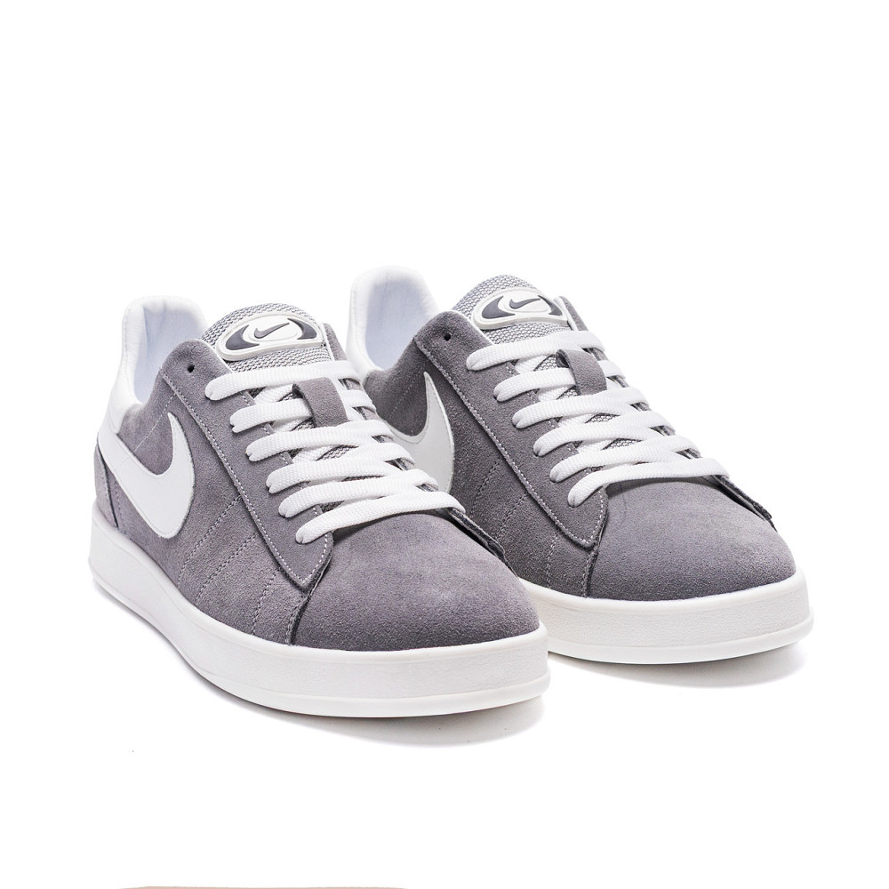 Мужские кожаные кеды Grey Київ - зображення 3