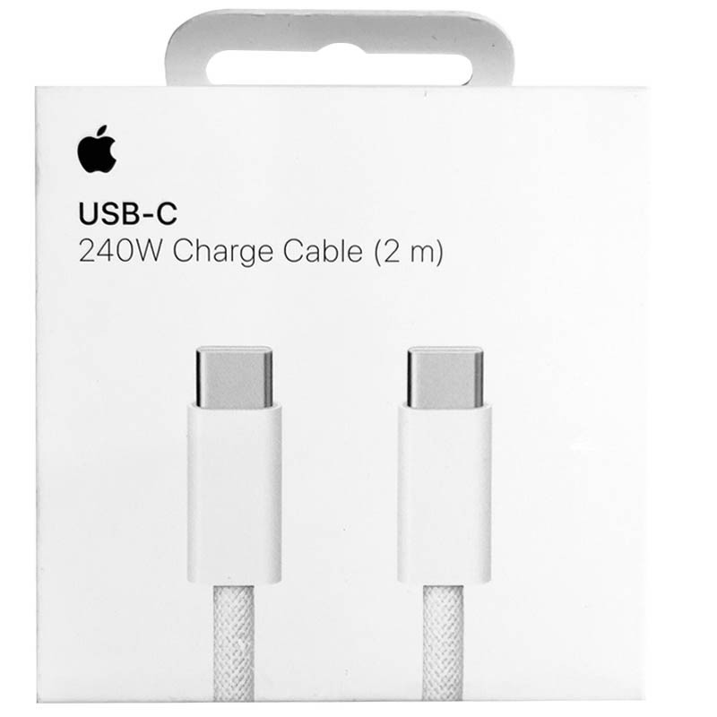 Дата кабель USB-C to USB-C FineWoven 240W for Apple (AAA) (2m) (box) Херсон - зображення 2